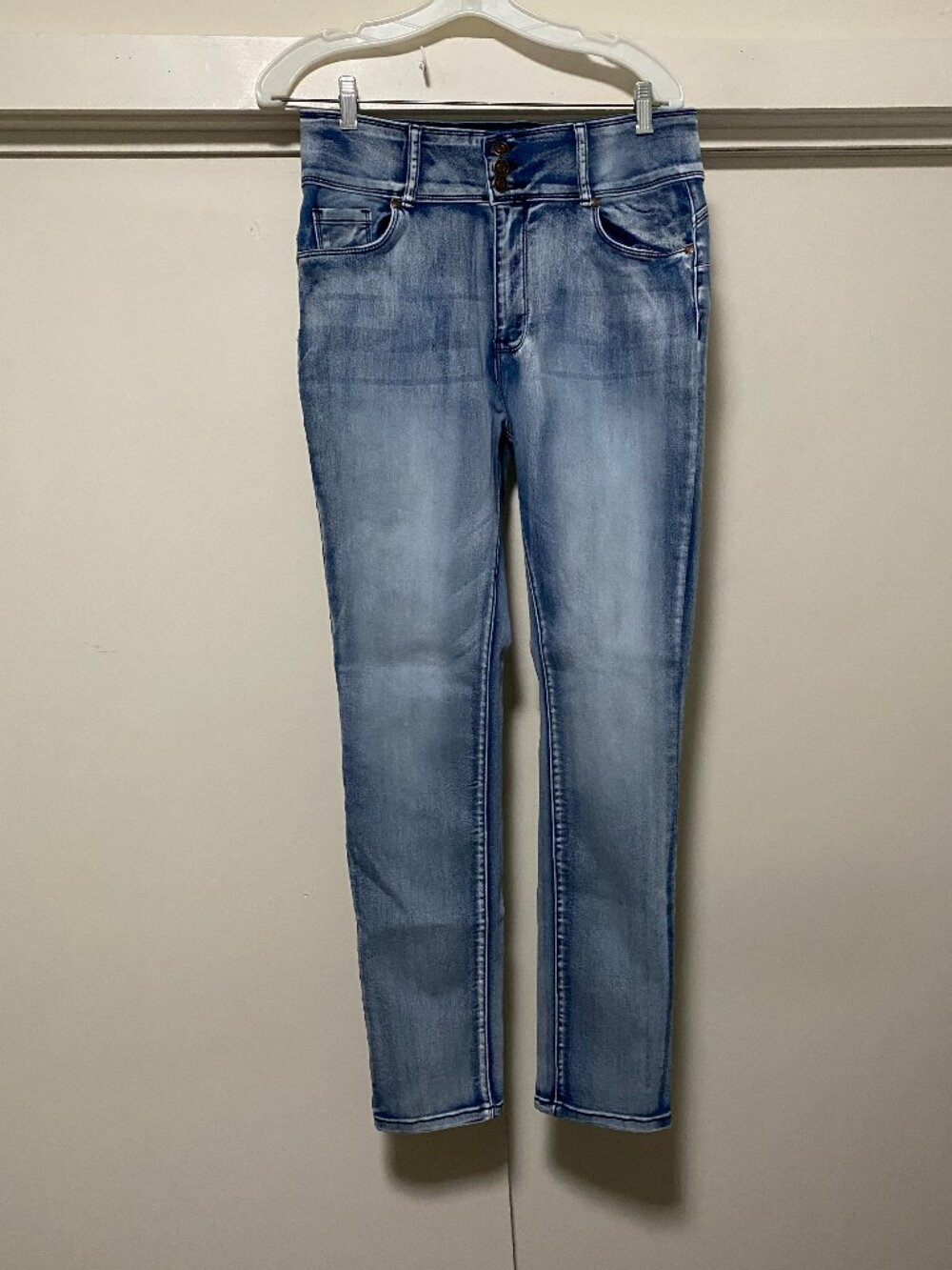 Bamboo, high rise, skinny jeans, size junior 15